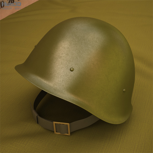 Шлем СШ-40 3D модель