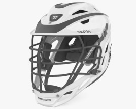 Warrior Custom Burn Lacrosse Helmet 3D model