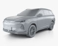Weltmeister EX6 Plus 2021 3D 모델  clay render