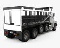 Western Star 4700 Set Forward Dump Truck 2017 3d model back view