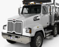 Western Star 4700 Set Forward Dump Truck 2017 3d model