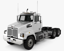 Western Star 4700 Set Forward Tractor Truck 2015 3D model
