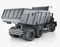 Western Star 6900 Dumper Truck 2017 3d model