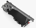 Western Star 4700 Set Back 起重卡车 2015 3D模型 顶视图
