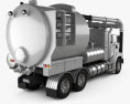 Western Star 4700 Set Back Sewer Vacuum Truck 2015 3d model back view