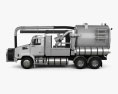Western Star 4700 Set Back Sewer Vacuum Truck 2015 3d model side view