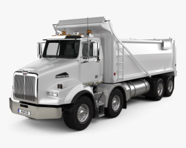Western Star 4800 Dumper Truck 2016 3D model