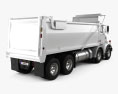Western Star 4800 Dumper Truck 2016 3d model back view