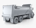 Western Star 4800 Dumper Truck 2016 3d model