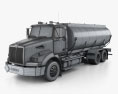 Western Star 4800 Tanker Truck 2016 3d model wire render