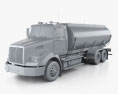 Western Star 4800 Tanker Truck 2016 3d model clay render