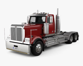 3D model of Western Star 4900 EX Tractor Truck 2016