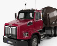 Western Star 4700 Set Back Mixer Truck 2015 3d model