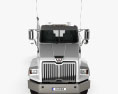 Western Star 4700 SB Day Cab Chassis Truck 2016 3d model front view