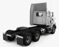Western Star 4700 SB Day Cab Tractor Truck 2016 3d model back view
