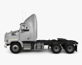 Western Star 4700 SB Day Cab Tractor Truck 2016 3d model side view
