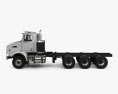 Western Star 4800 SB Day Cab Chassis Truck 2016 3d model side view