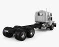 Western Star 4900 SB Day Cab Chassis Truck 2016 3d model back view
