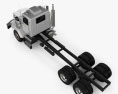 Western Star 4900 SB Day Cab Chassis Truck 2016 3d model top view