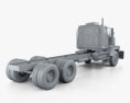 Western Star 4900 SB Day Cab Chassis Truck 2016 3d model