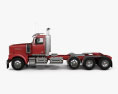 Western Star 4900 SF Day Cab Tractor Truck 2016 3d model side view
