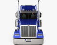 Western Star 4900 SF Sleeper Cab Tractor Truck with HQ interior 2008 3d model front view