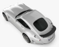 Wiesmann GT MF5 2013 3D-Modell Draufsicht