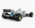 Williams FW08C F1 インテリアと 1983 3Dモデル 後ろ姿