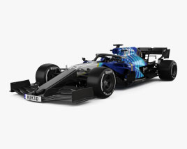 Williams FW43B 2021 3D model