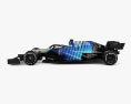 Williams FW43B 2024 3d model side view