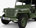 Willys MB 1941 Modello 3D