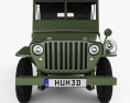 Willys MB 1941 3d model front view