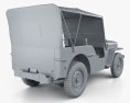 Willys MB 1941 Modello 3D