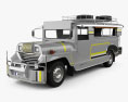 Willys Jeepney Philippines 2012 3D 모델 