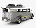 Willys Jeepney Philippines 2012 3D модель back view