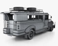 Willys Jeepney Philippines 2012 3D модель