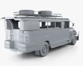 Willys Jeepney Philippines 2012 3D модель
