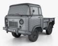 Willys Jeep FC-150 Forward Control 1957 3d model wire render