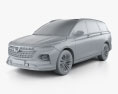 Wuling Victory 2023 3D 모델  clay render