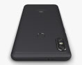 Xiaomi Redmi Note 5 Pro 黑色的 3D模型