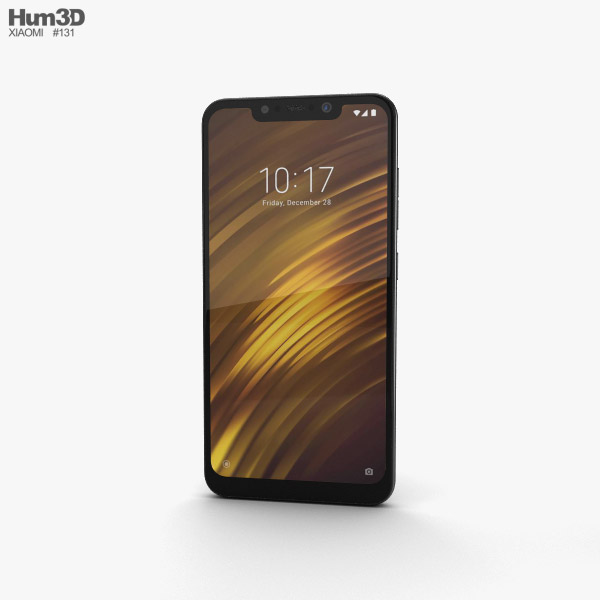 Xiaomi Pocophone F1 Armored Edition with Kevlar Modelo 3d
