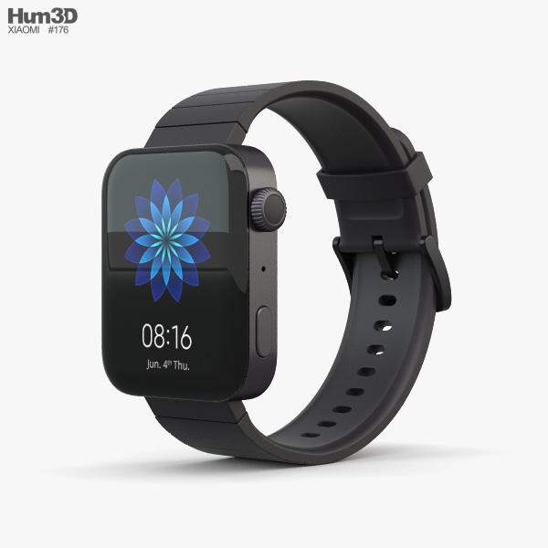 Xiaomi Mi Watch Noir Modèle 3D