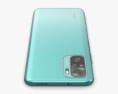Xiaomi Redmi Note 10 Aqua Green 3D 모델 