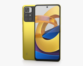 Xiaomi Poco M4 Pro Poco Yellow 3D model
