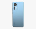 Xiaomi 12 Pro Blue Modello 3D