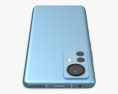 Xiaomi 12 Pro Blue 3D 모델 