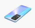 Xiaomi Redmi K50 Blue 3D 모델 