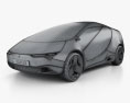 YO Concept 2016 Modello 3D wire render