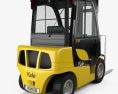 Yale GDP 35VX Forklift 2014 3d model