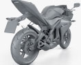 Yamaha YZF-R125 2008 3D模型